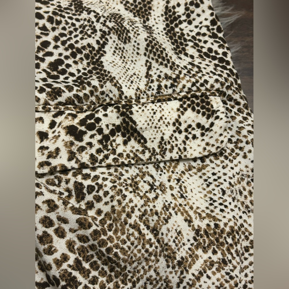 FREE PEOPLE ‘Wild Nights’ Festival Boho Snake Print Duster - Picture 6 of 13